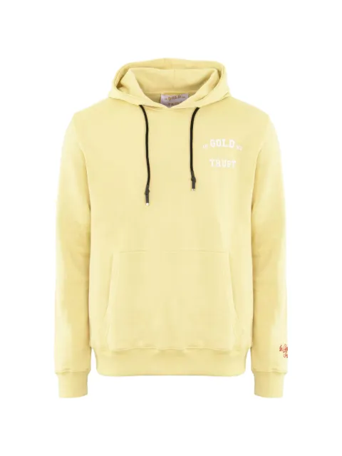 In Gold We Trust The Notorious logo-print hoodie