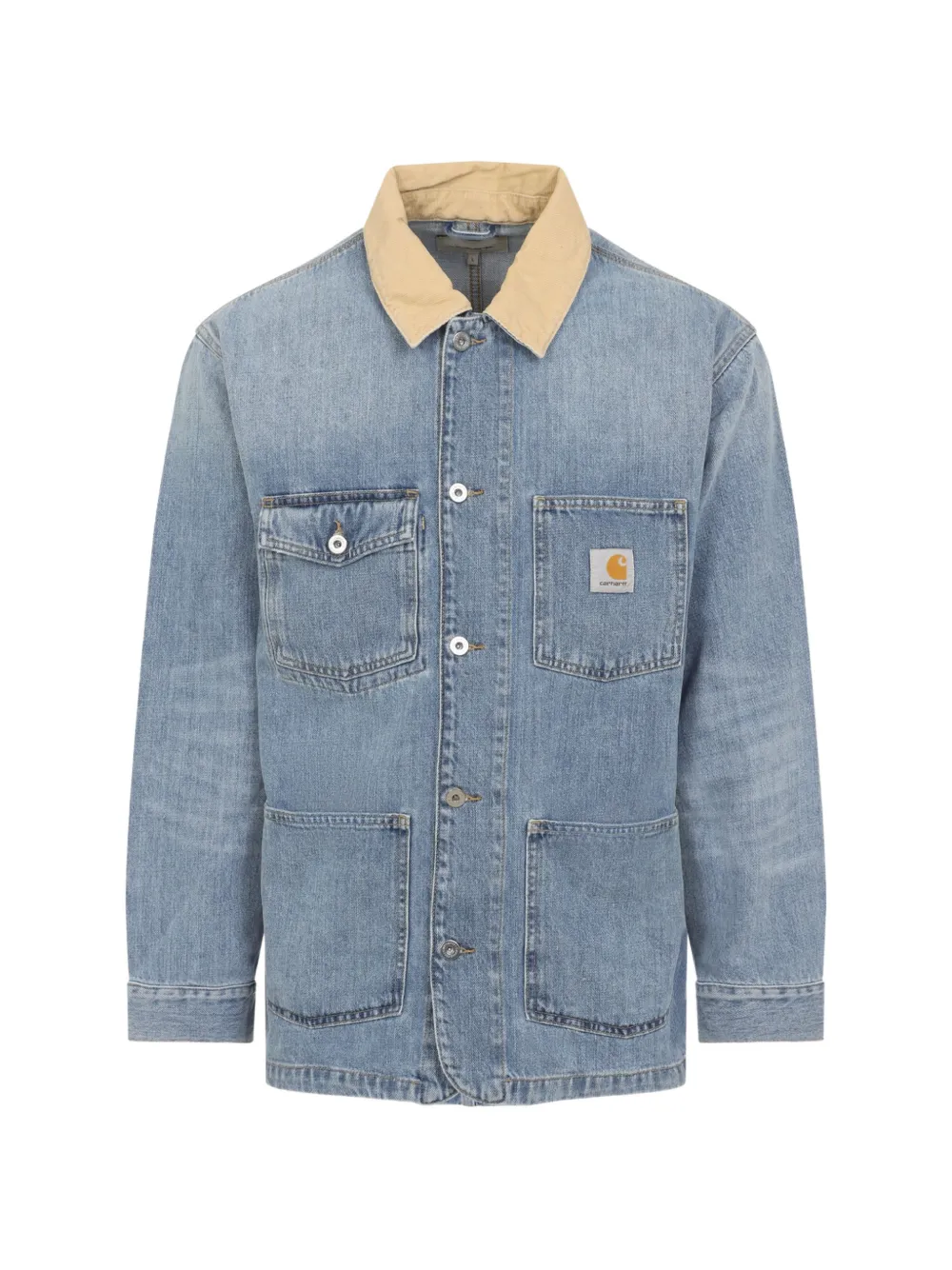 Carhartt Warren Chore Denim Coat In Multi