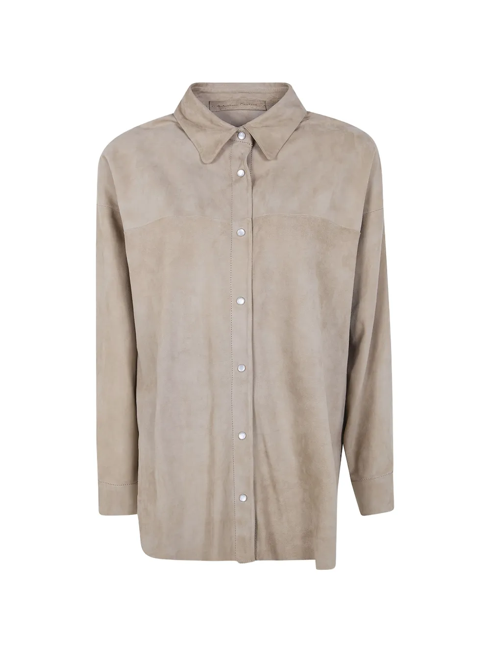 Salvatore Santoro fringed suede shirt