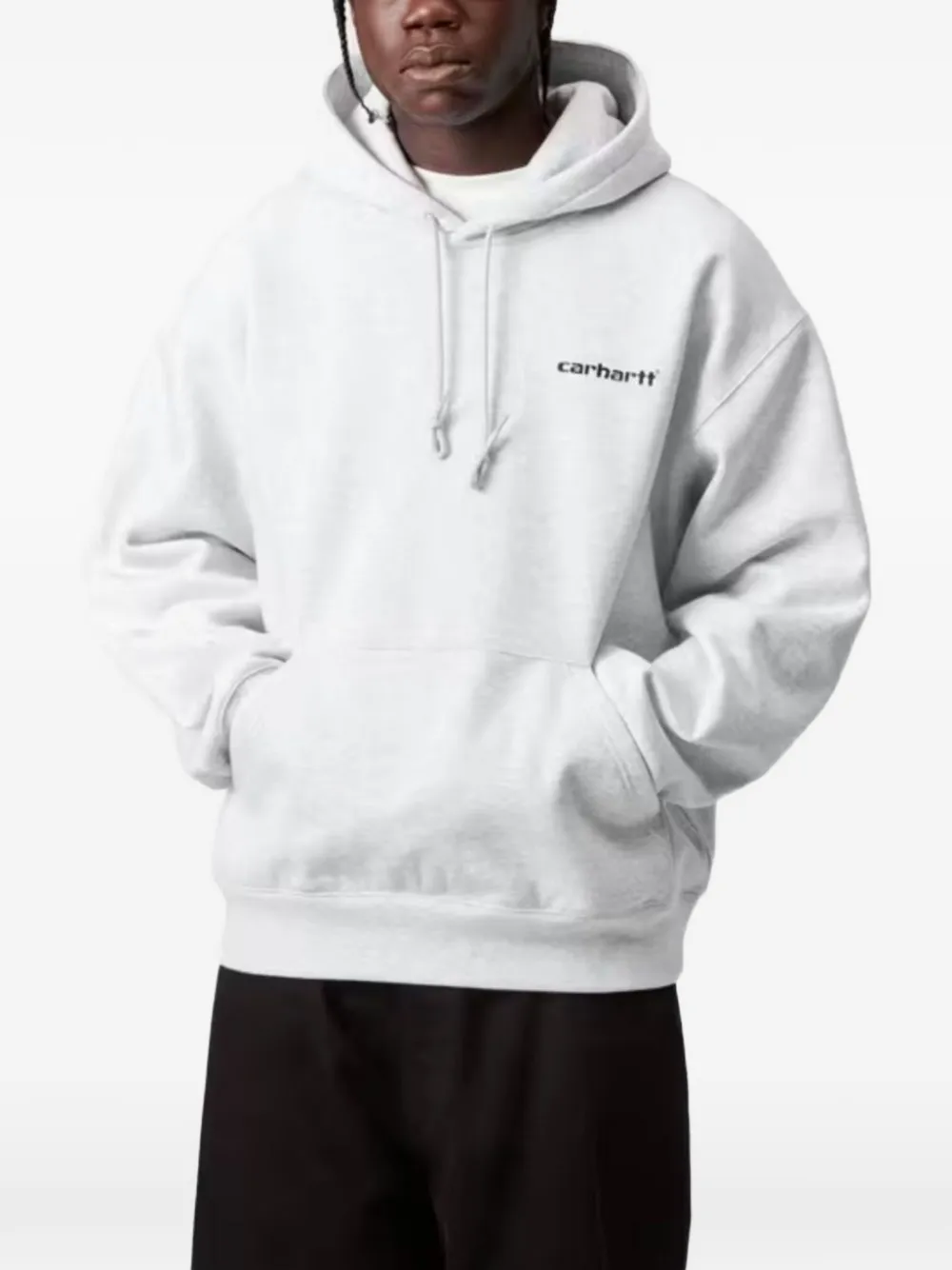 Carhartt WIP Hoodie met logoprint en grafische print Grijs