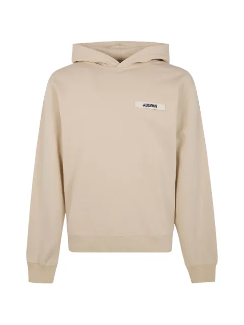 Jacquemus Grosgrain logo hoodie