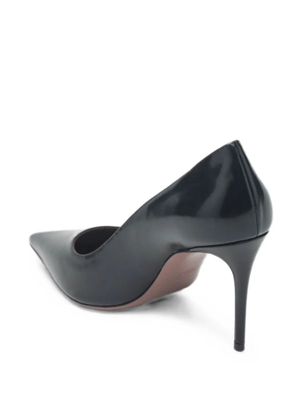 Paris Texas Vera leather pumps Zwart