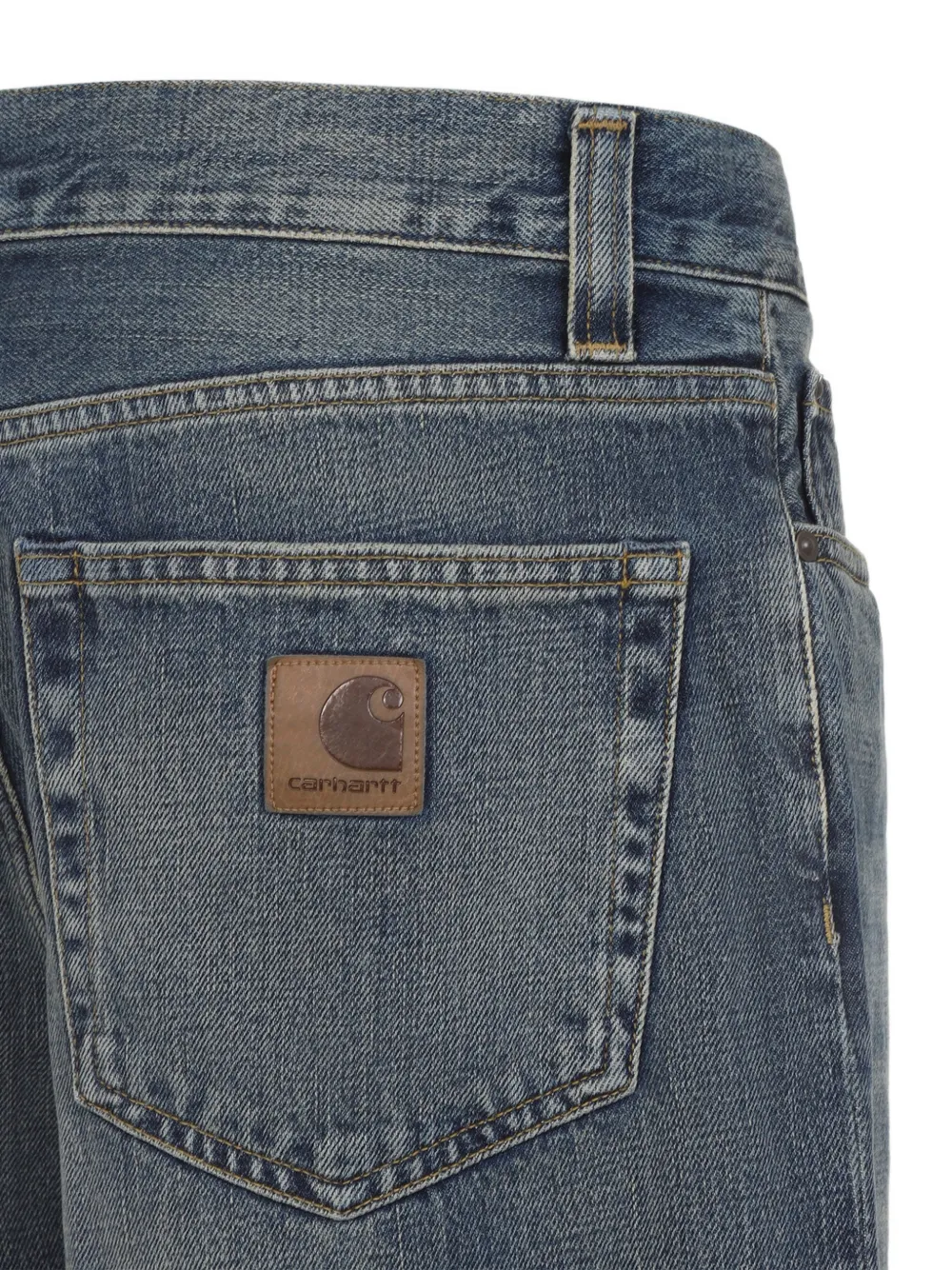 Carhartt WIP Aaron faded-effect jeans Blauw