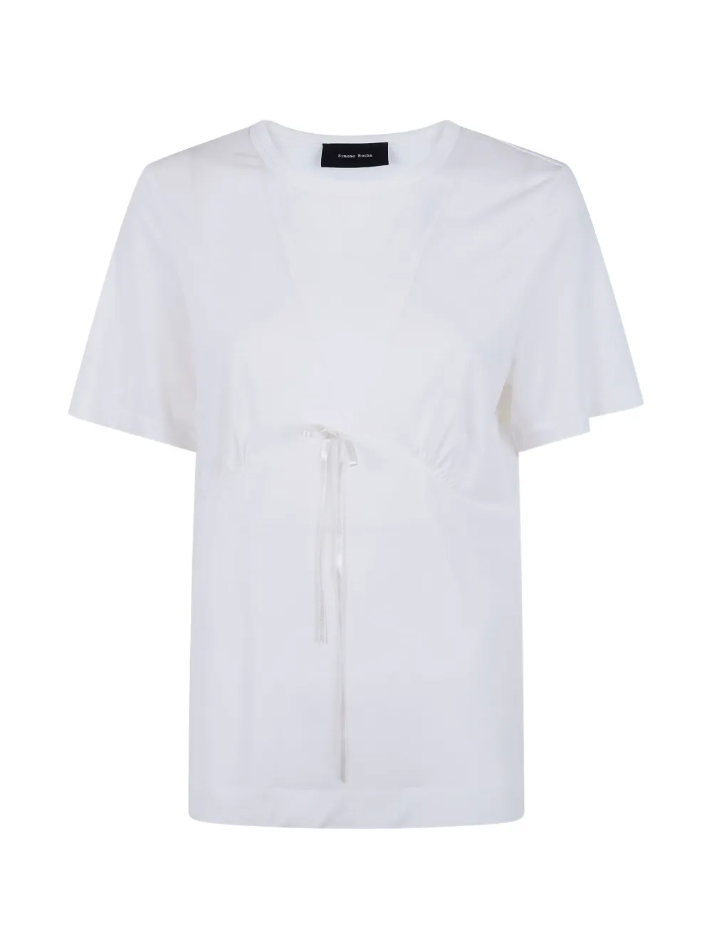 Simone Rocha gathered bow T-shirt