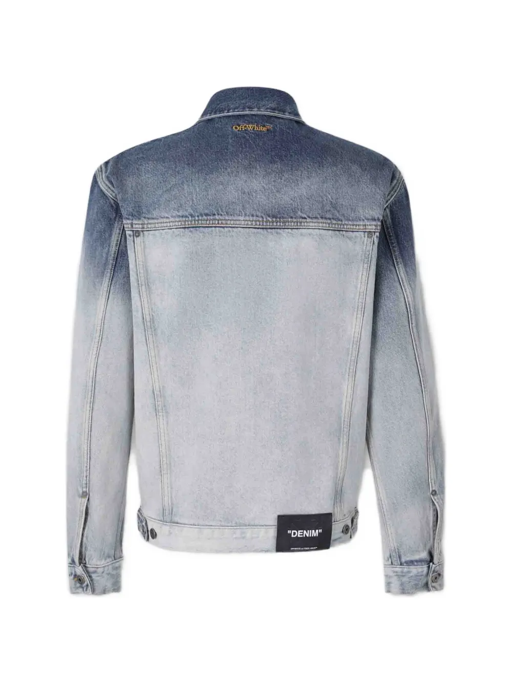 Off-White Denim jack Blauw