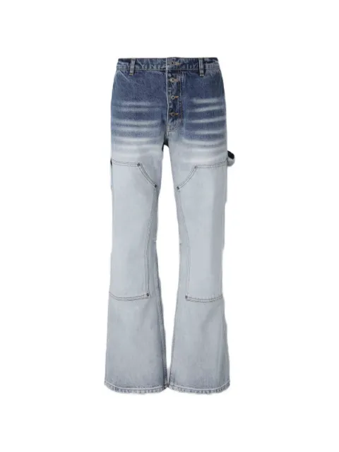 Off-White gradient-effect jeans