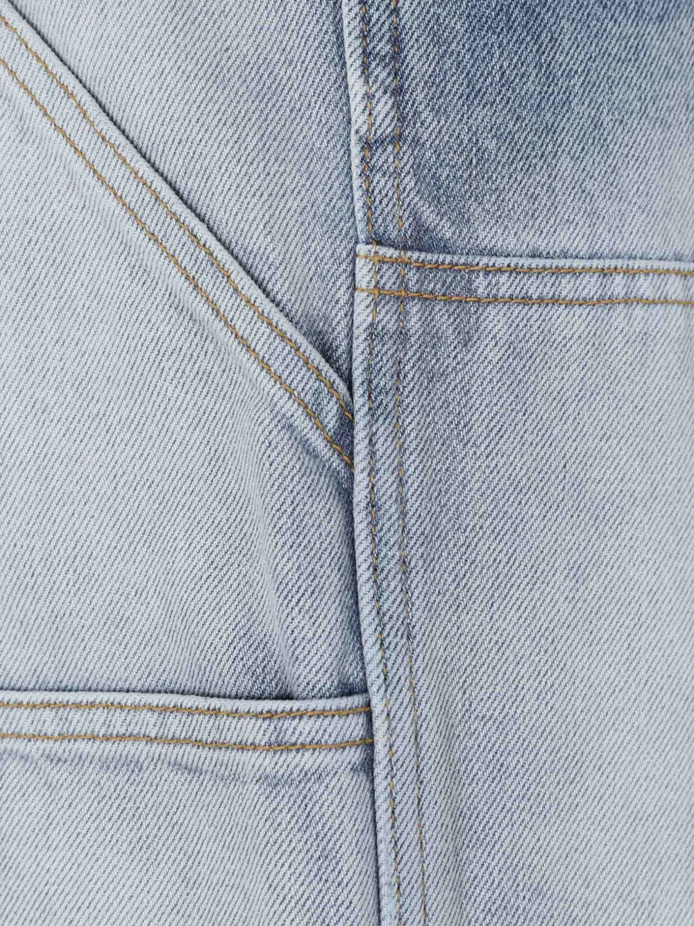 Off-white Gradient-effect Jeans In Blue
