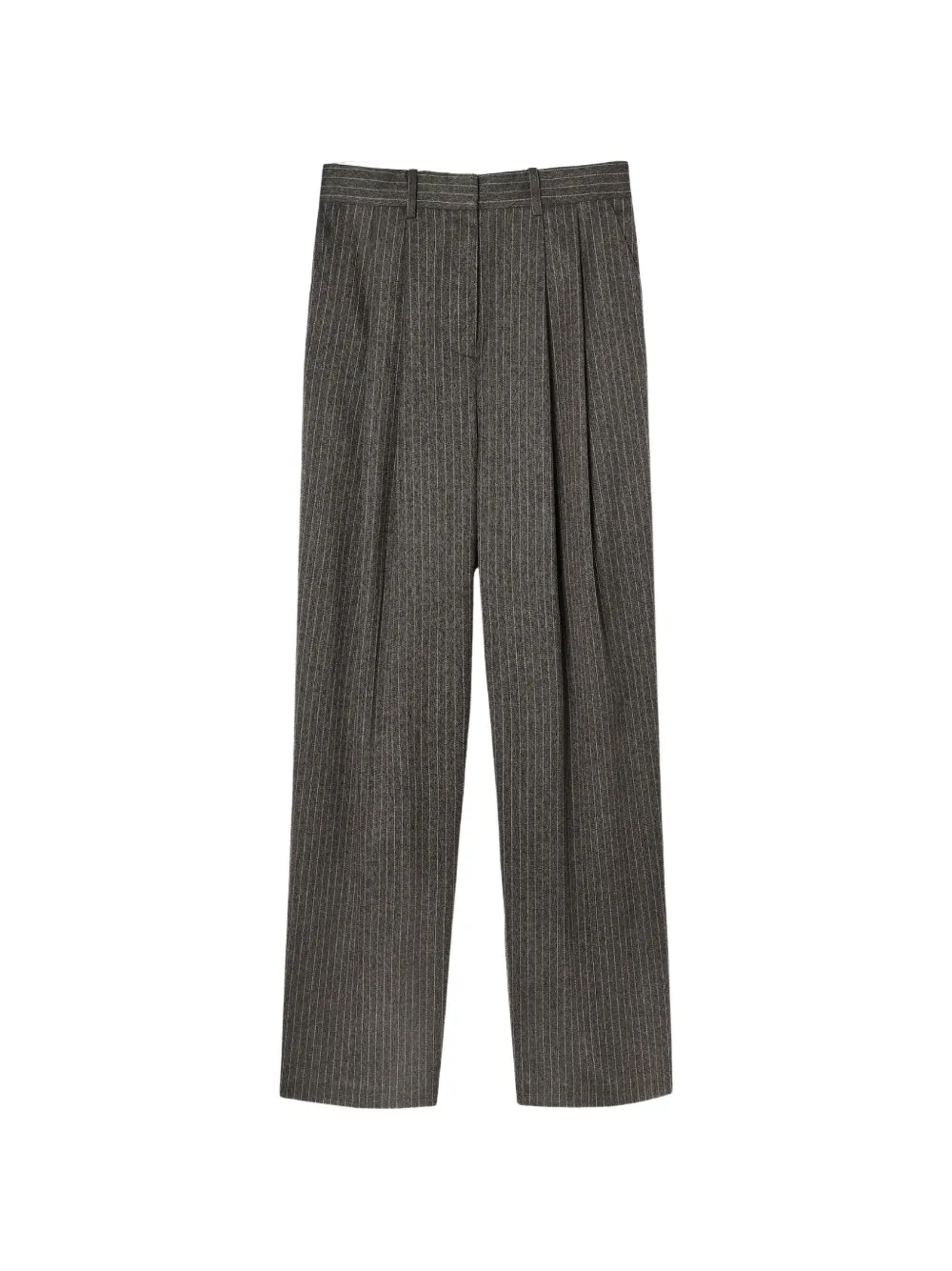 PSOPHIA pinstripe pleated trousers