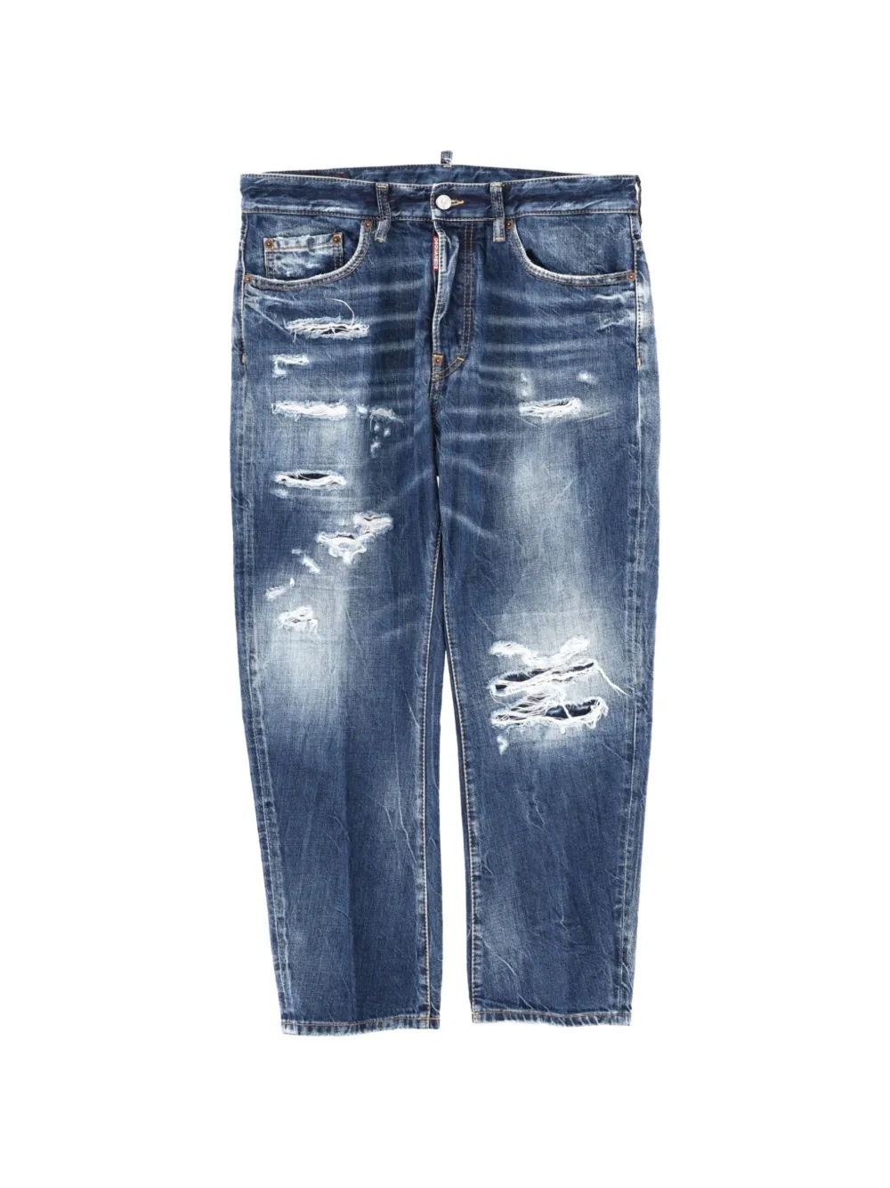 DSQUARED2 distressed faded-effect jeans