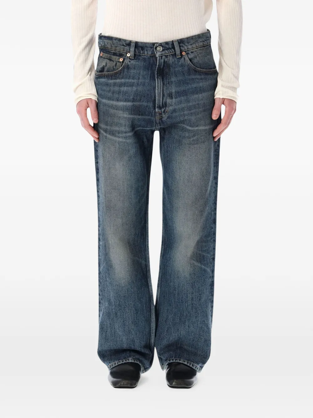 OUR LEGACY Third Cut wide-leg jeans