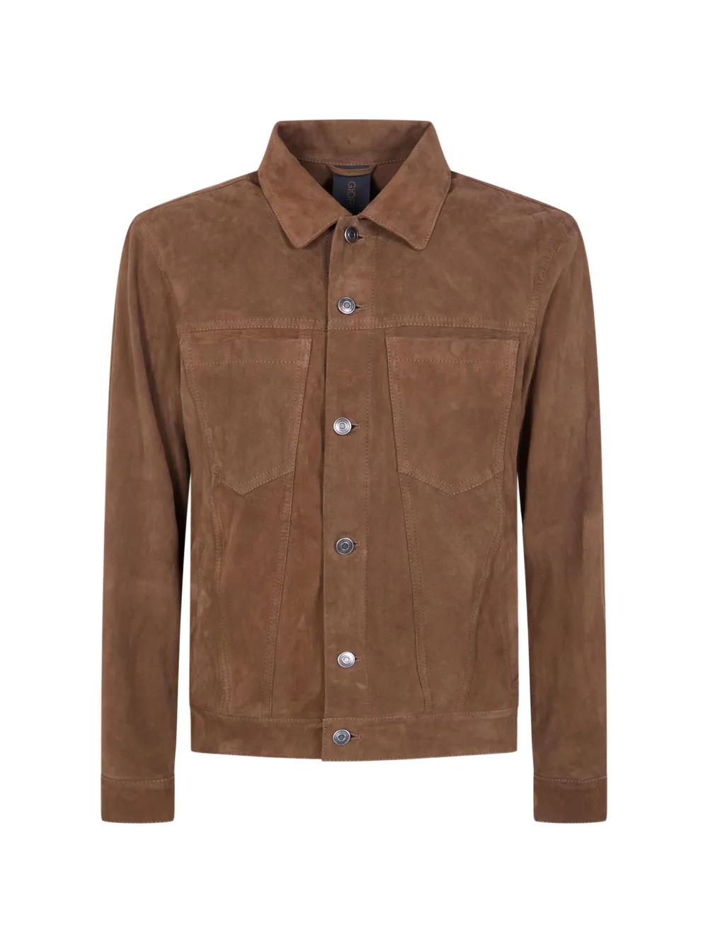 Giorgio Brato suede button-up jacket