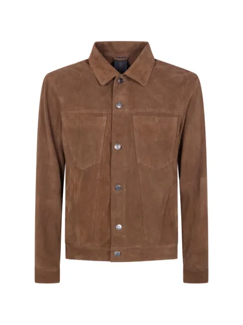 Giorgio Brato suede button-up jacket