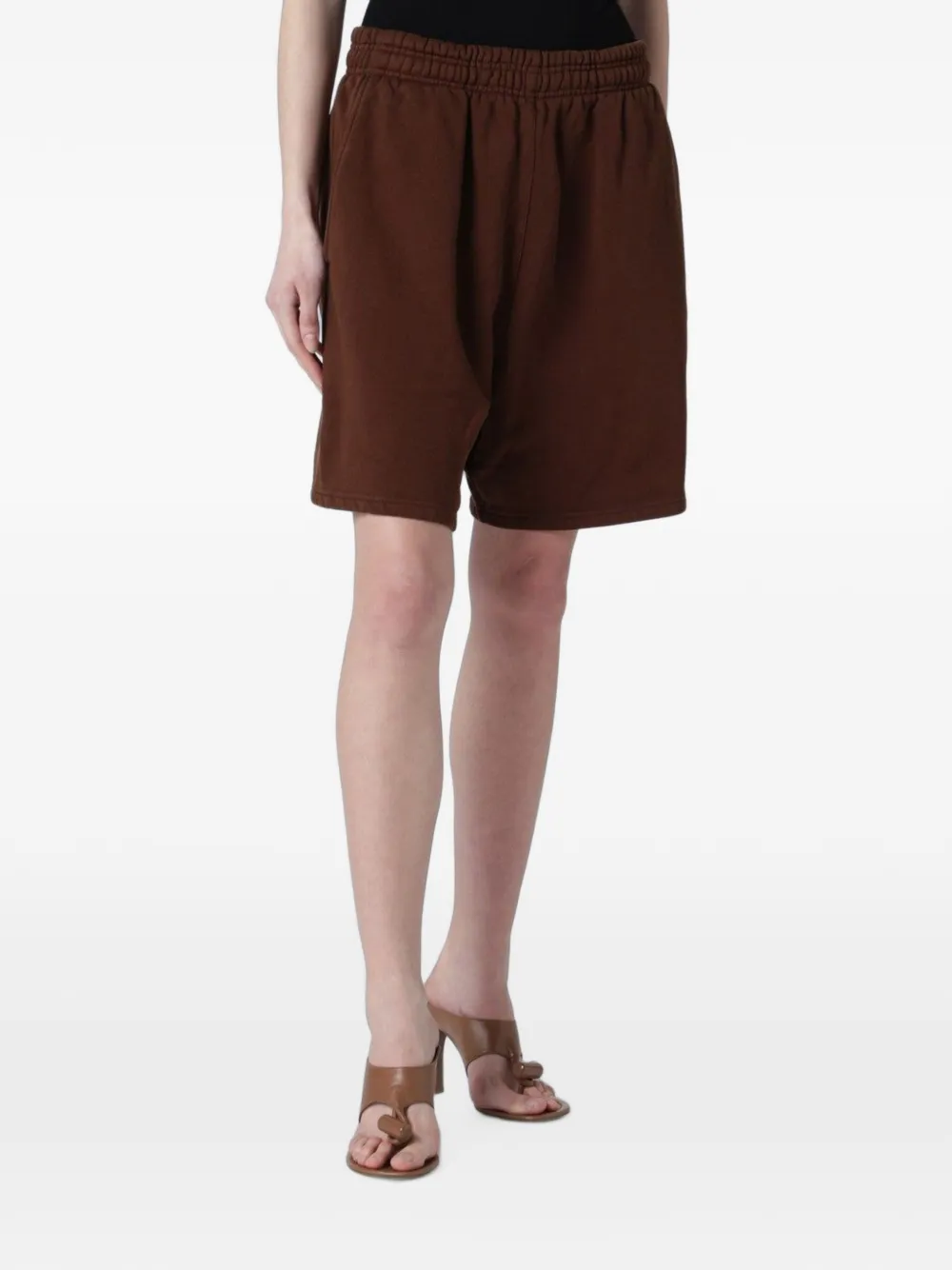 ENTIRE STUDIOS elasticated cotton shorts