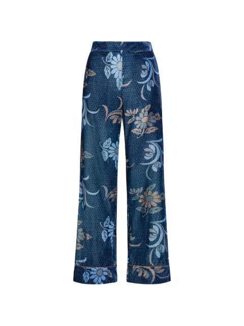 MALIPARMI floral-print trousers