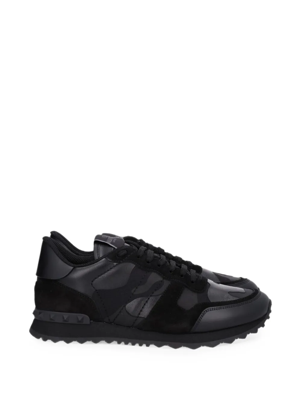 Valentino Garavani camouflage noir Rockrunner sneakers