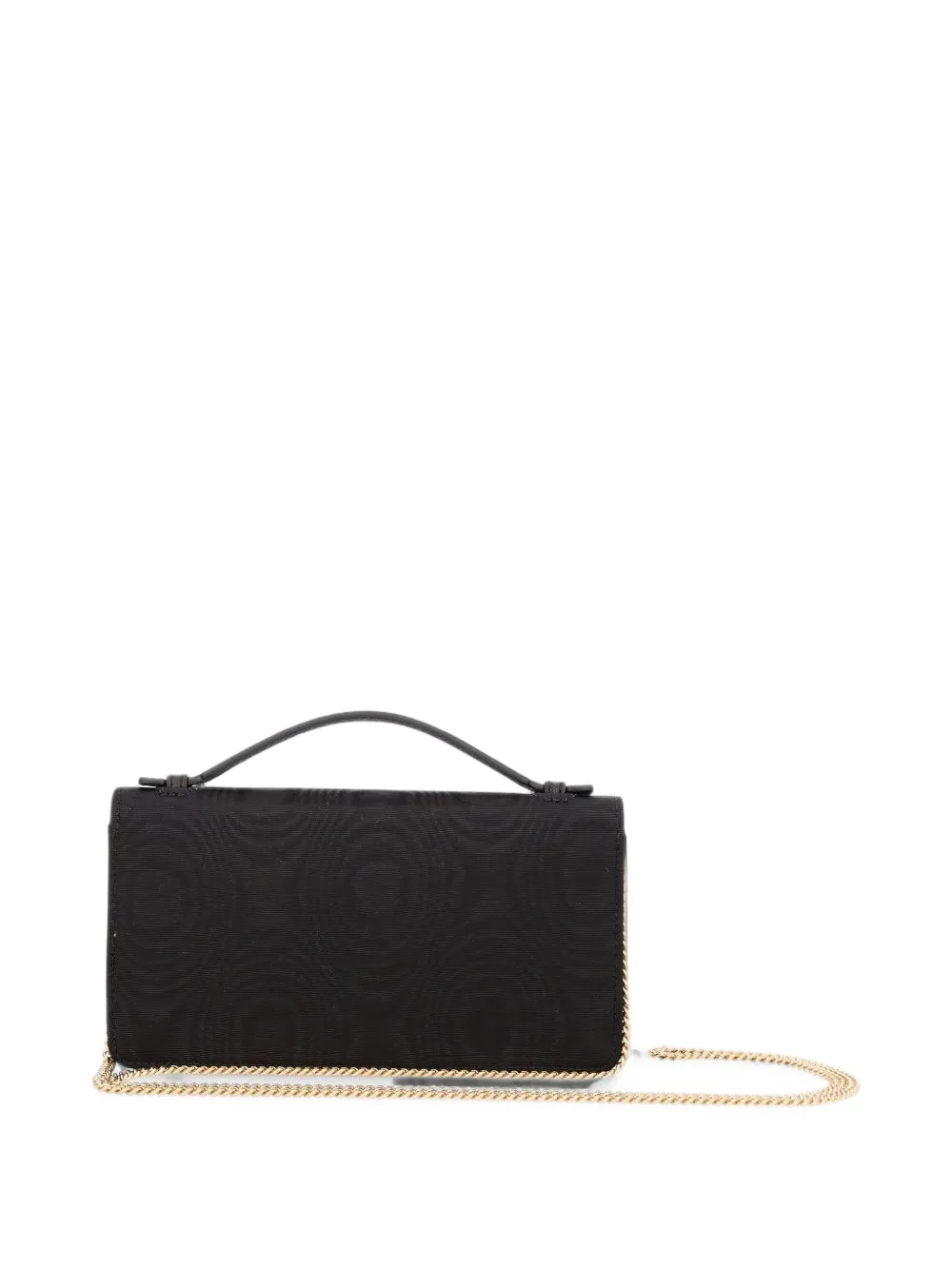 Valentino Garavani VLogo Signature moiré schoudertas Zwart