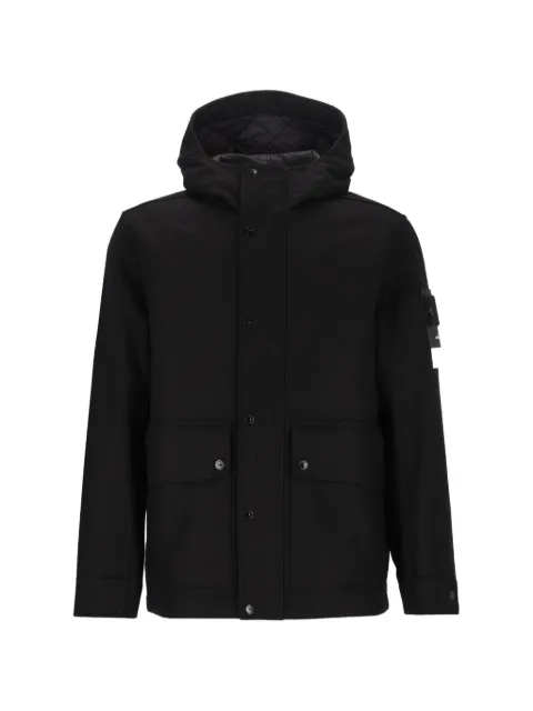Stone Island 4100018 wool nylon flannel_S.I. Ghost parka