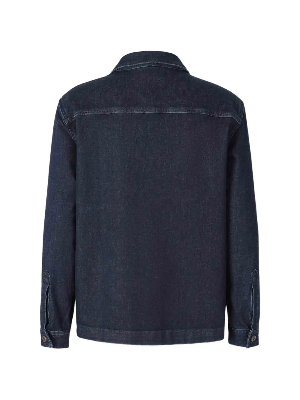 Richard J. Brown Denim jack met rits Blauw