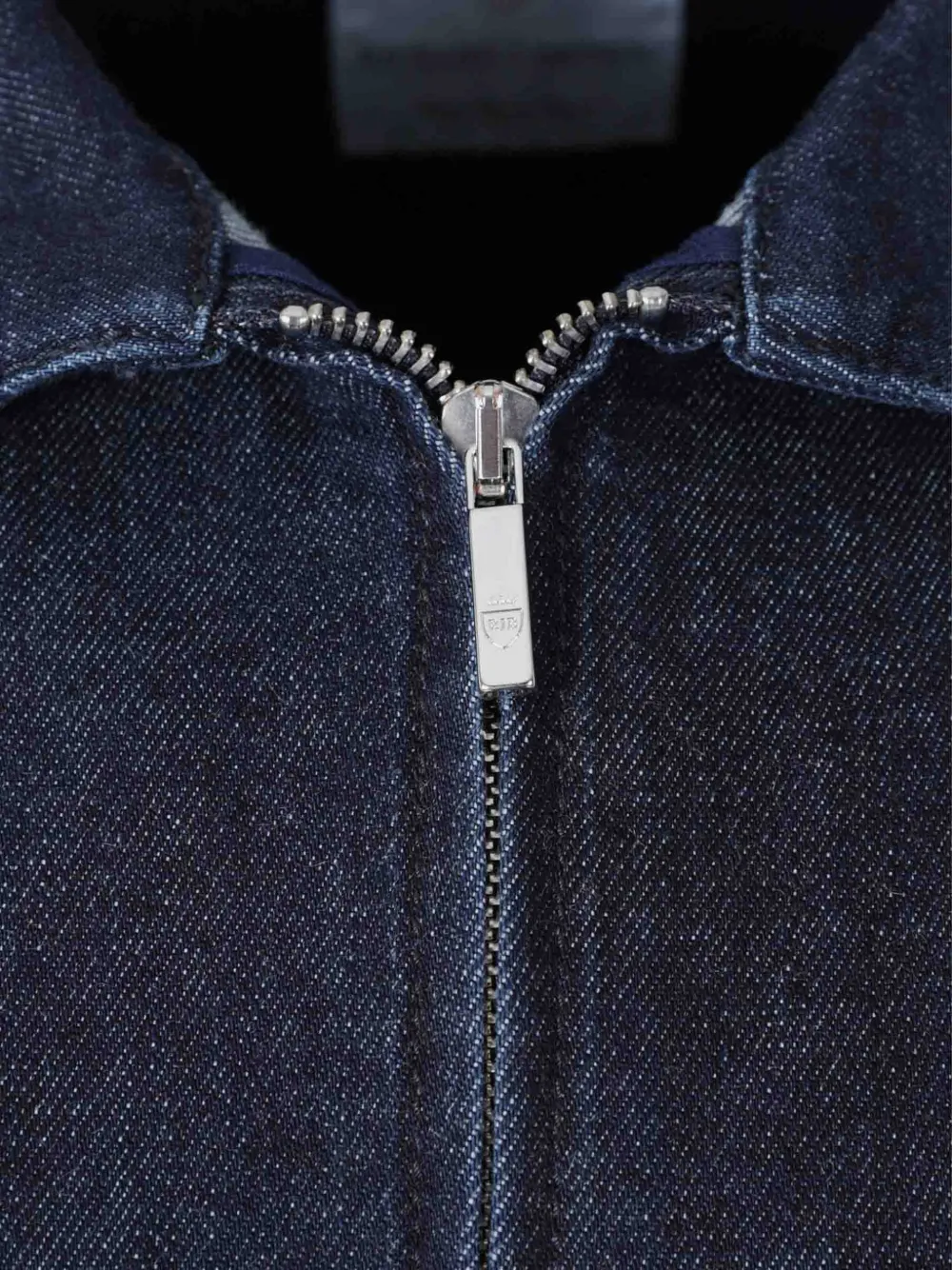 Richard J. Brown Denim jack met rits Blauw