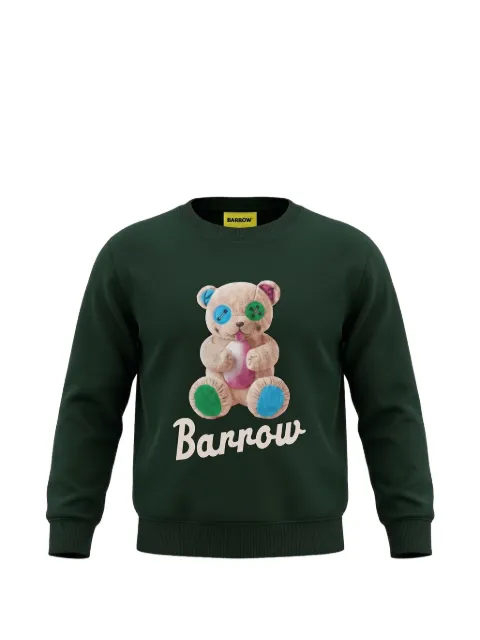 Barrow kids teddy-bear print sweatshirt
