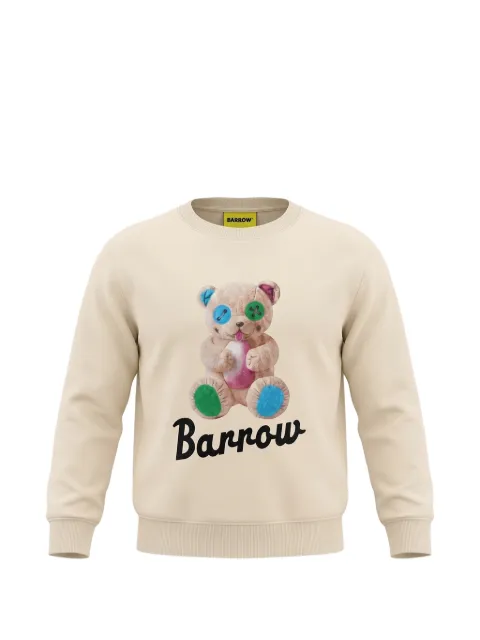 Barrow kids teddy-bear print sweatshirt