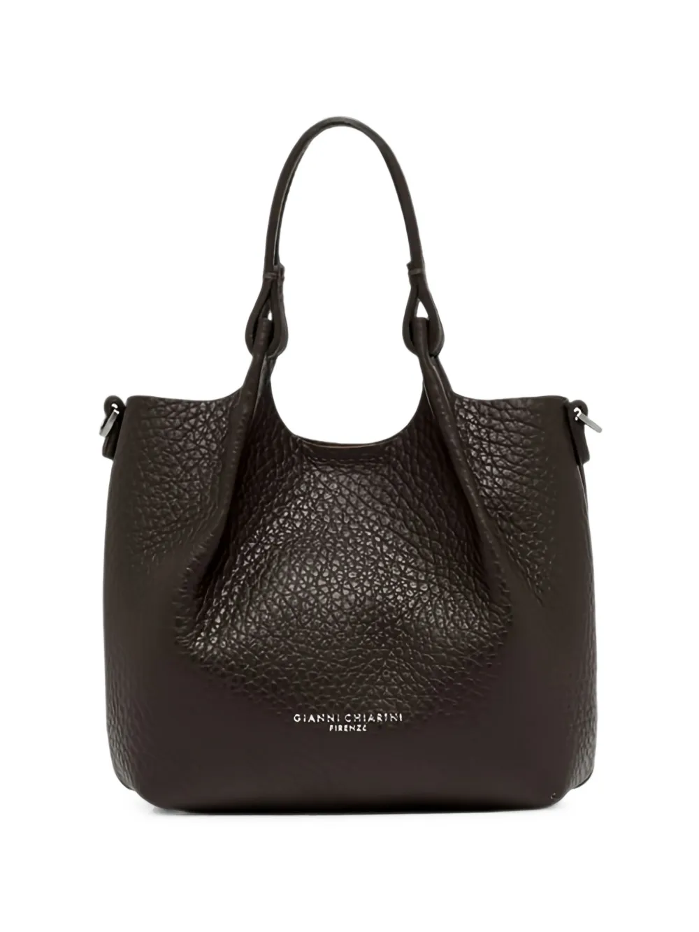 GIANNI CHIARINI grained leather tote bag
