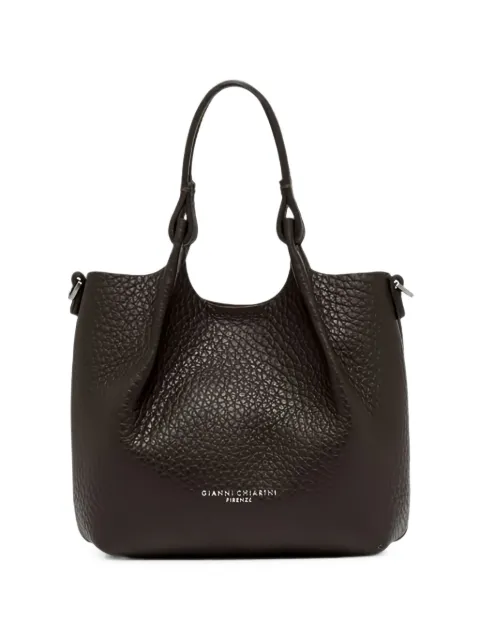 GIANNI CHIARINI grained leather tote bag