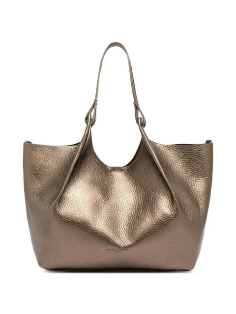 GIANNI CHIARINI Dua metallic leather tote bag