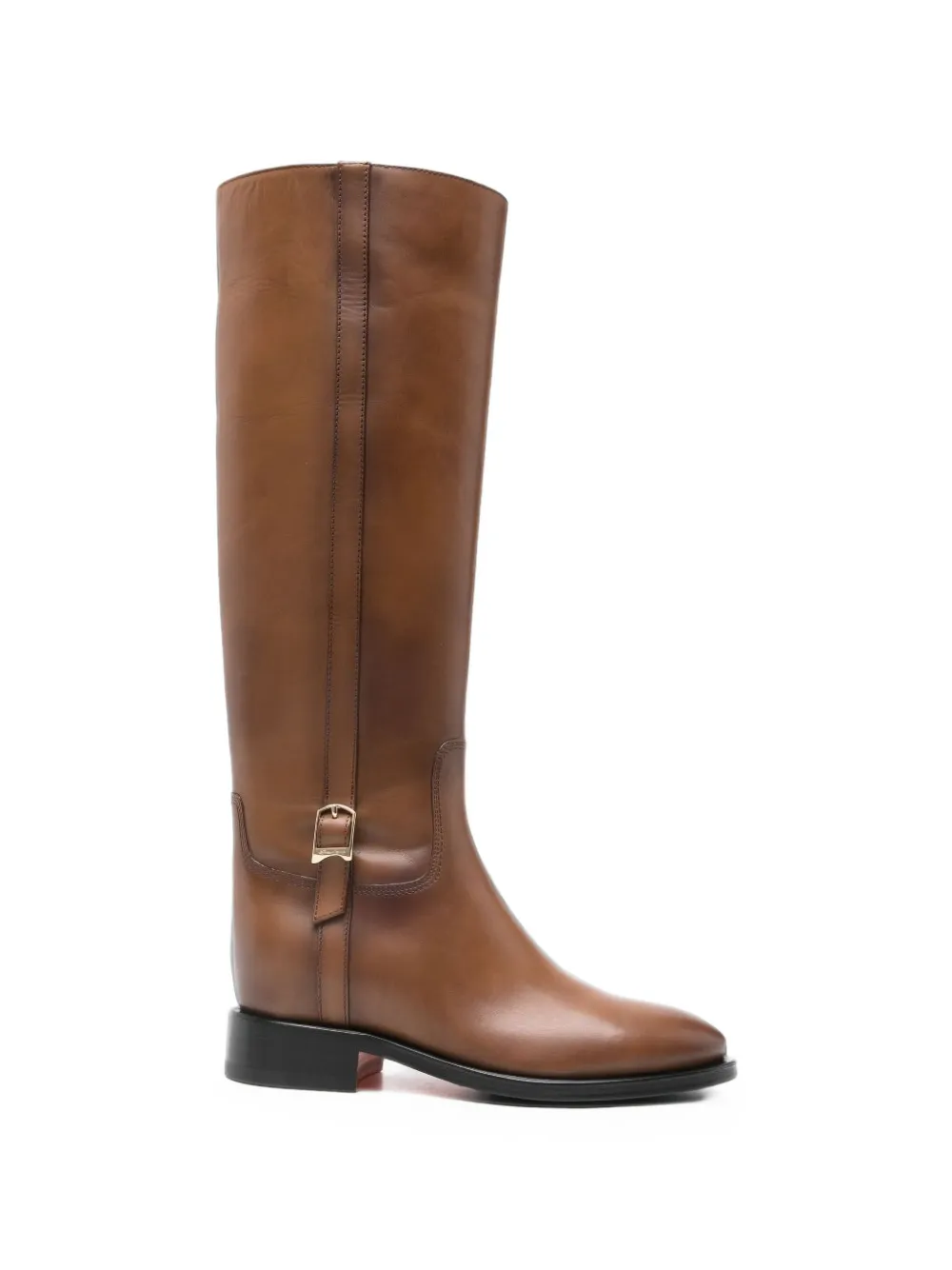 Santoni buckle-detail knee-high boots