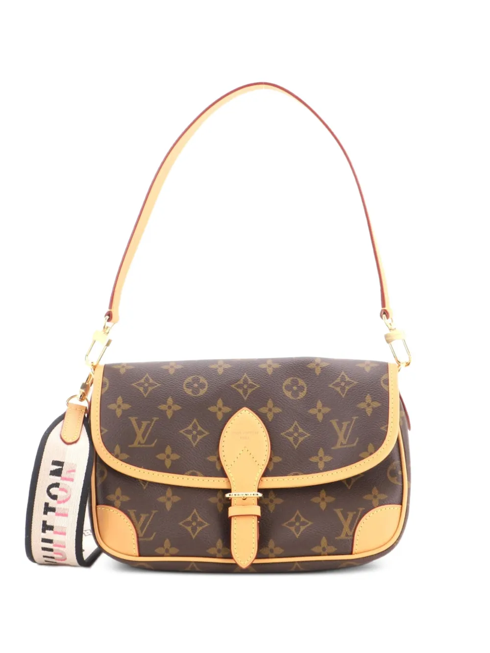 Louis Vuitton Pre-Owned Diane NM Handbag Monogram Canvas crossbody bag - Brown