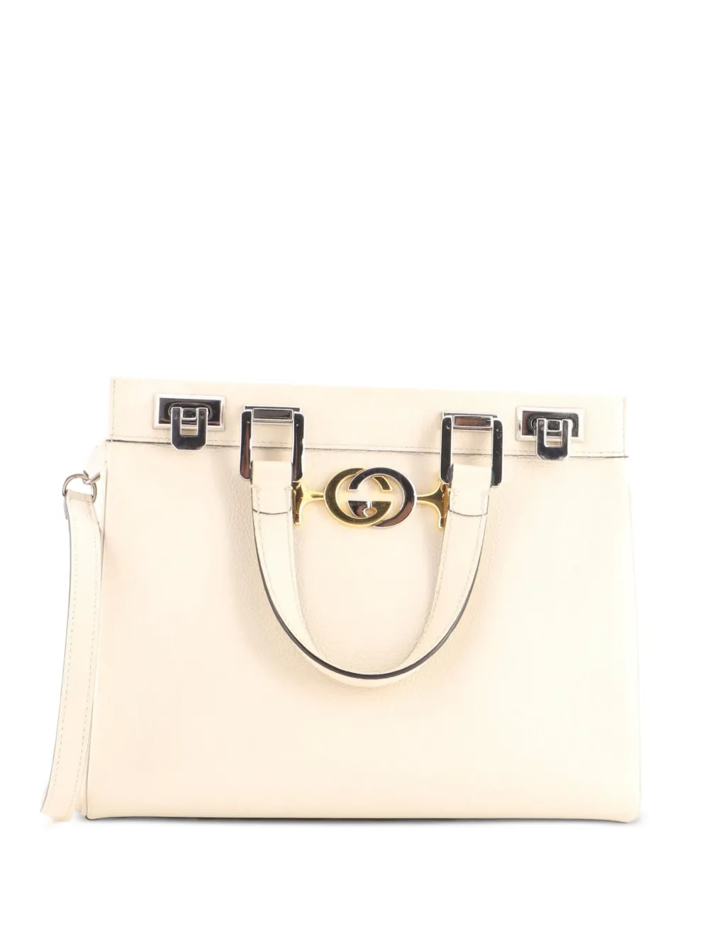 Gucci Pre-Owned petit sac à main Zumi - Blanc Gucci Pre-Owned petit sac à main Zumi - Blanc