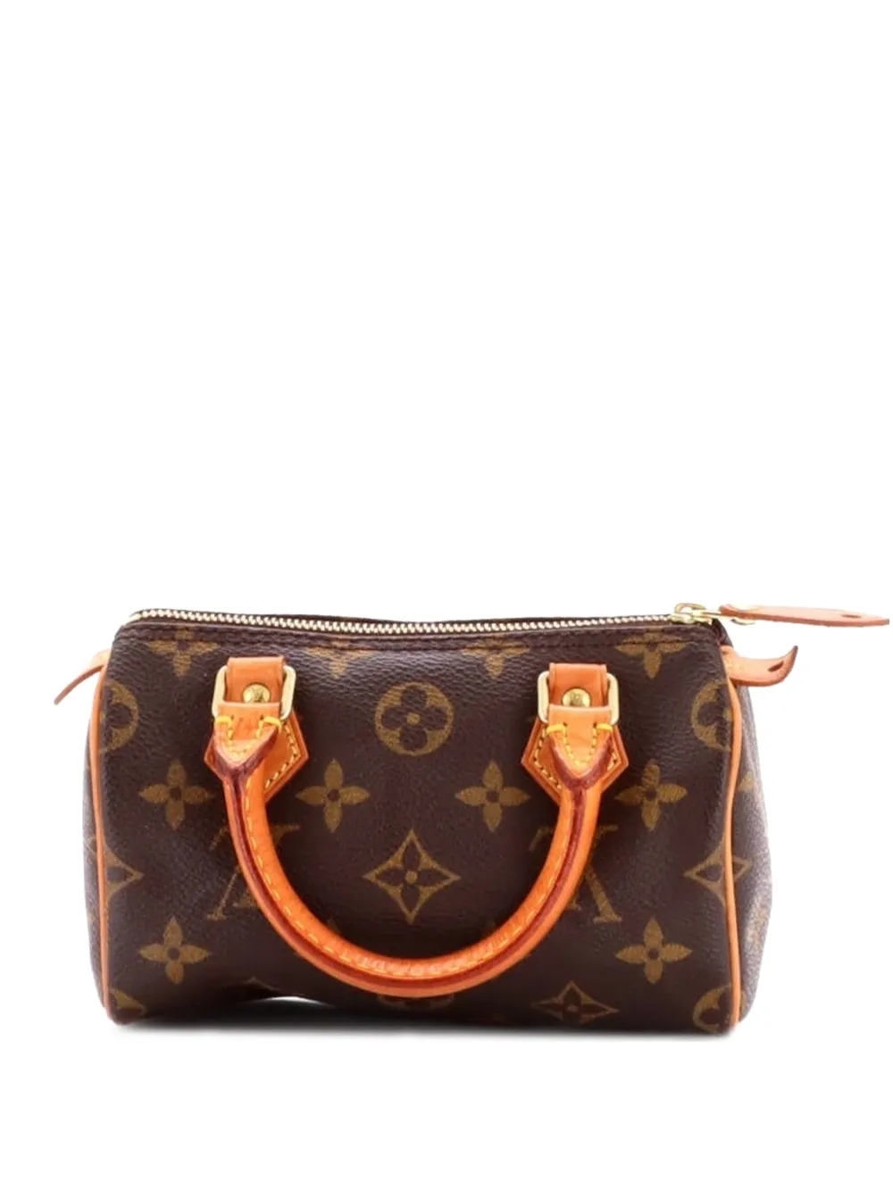 Louis Vuitton Pre-Owned Speedy Mini HL Handtasche Monogram Canvas-Satchel-Tasche - Braun