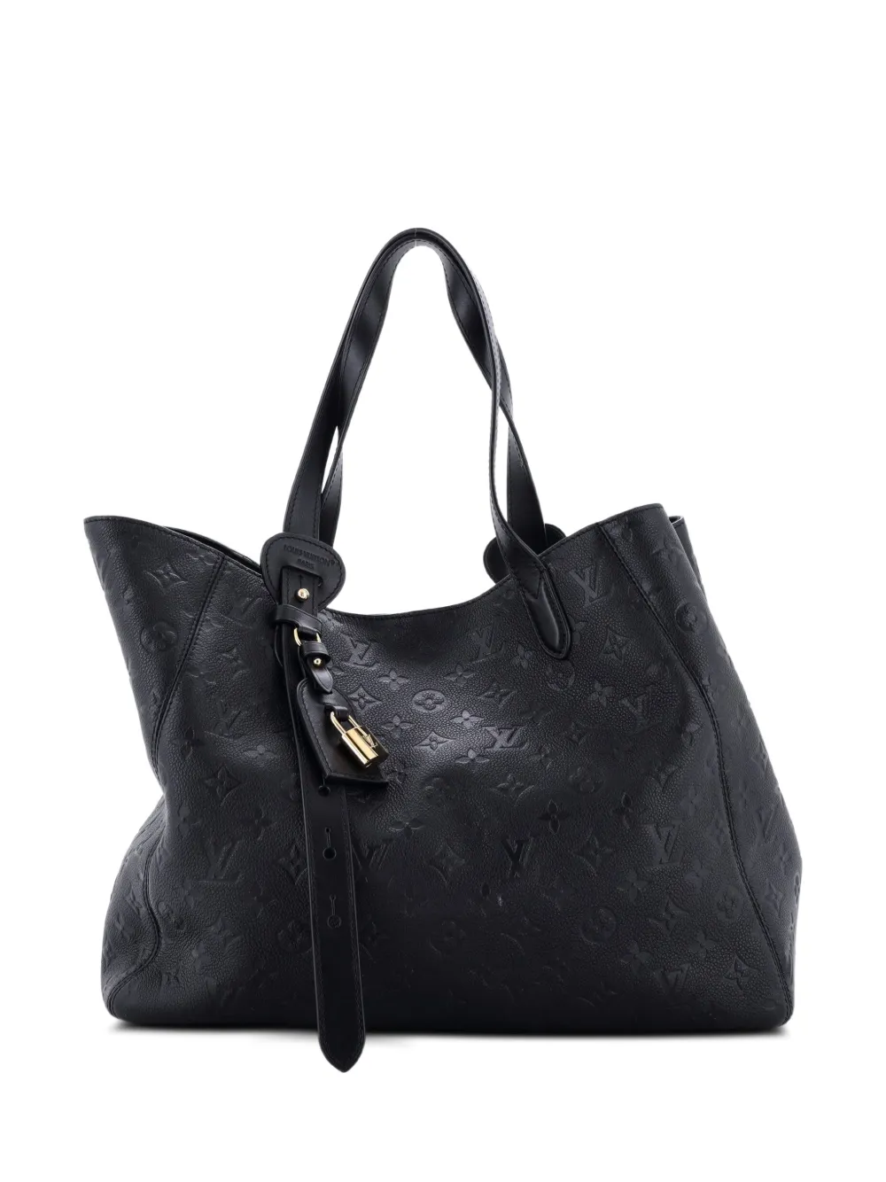 Louis Vuitton Pre-Owned Borsa a spalla All In One MM in pelle Empreinte con monogramma - Nero