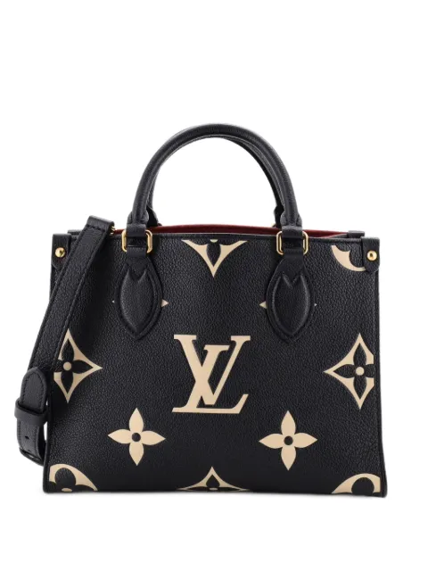 Louis Vuitton Pre-Owned OnTheGo Bicolor Monogram Empreinte Giant PM tote bag