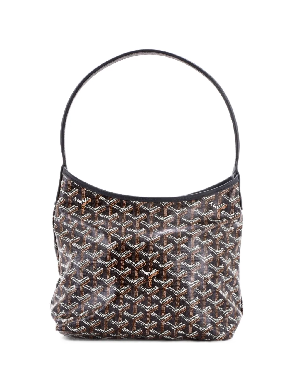 Goyard Pre-Owned Borsa passepartout Boheme mini in tela cerata - Nero