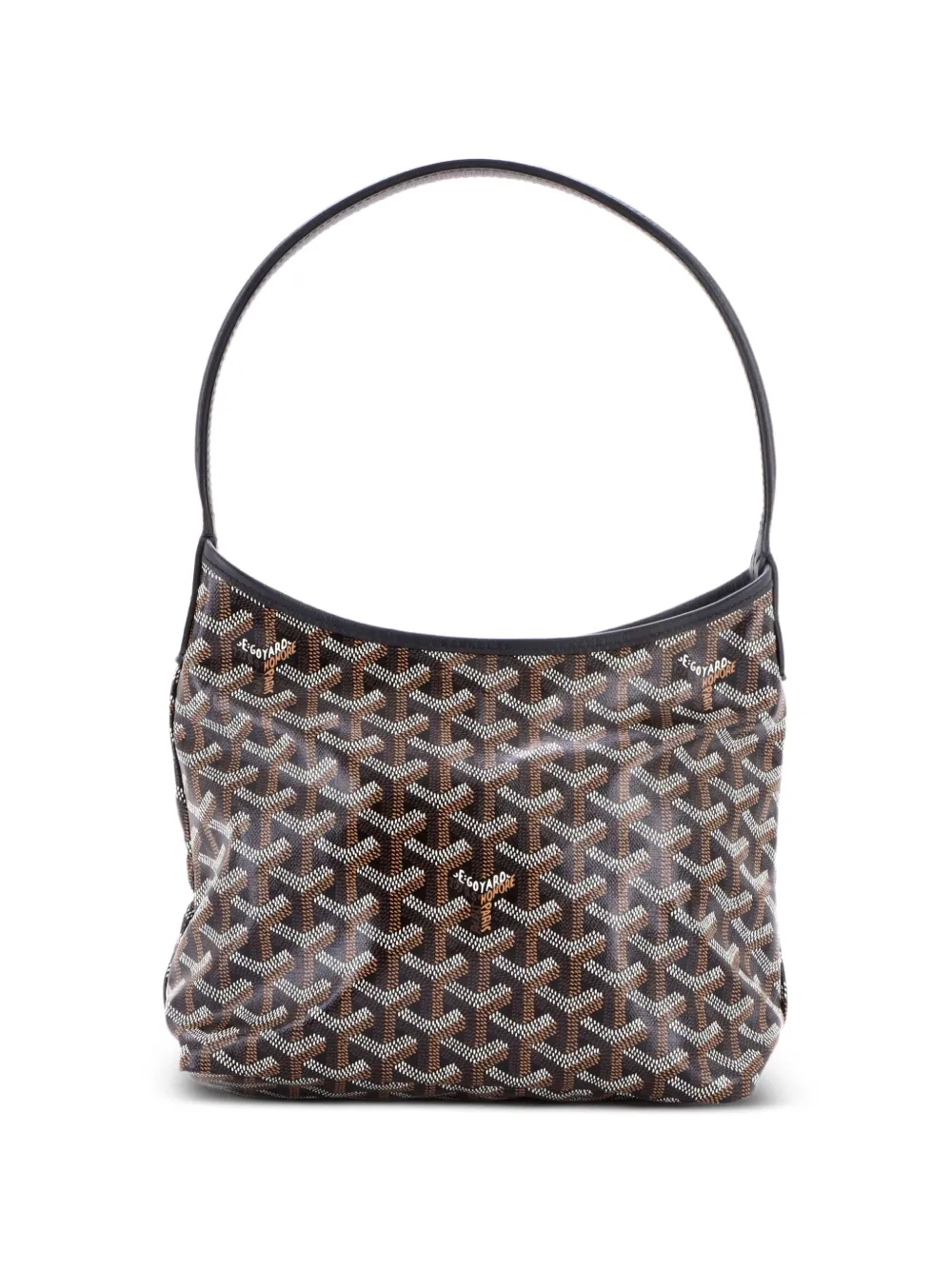 Goyard Pre-Owned Borsa passepartout Boheme mini in tela cerata - Nero