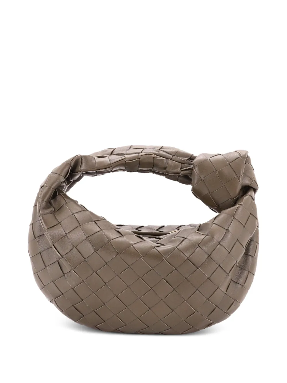 Bottega Veneta Pre-Owned Mini BV Jodie Intrecciato Tasche aus Nappaleder - Grün