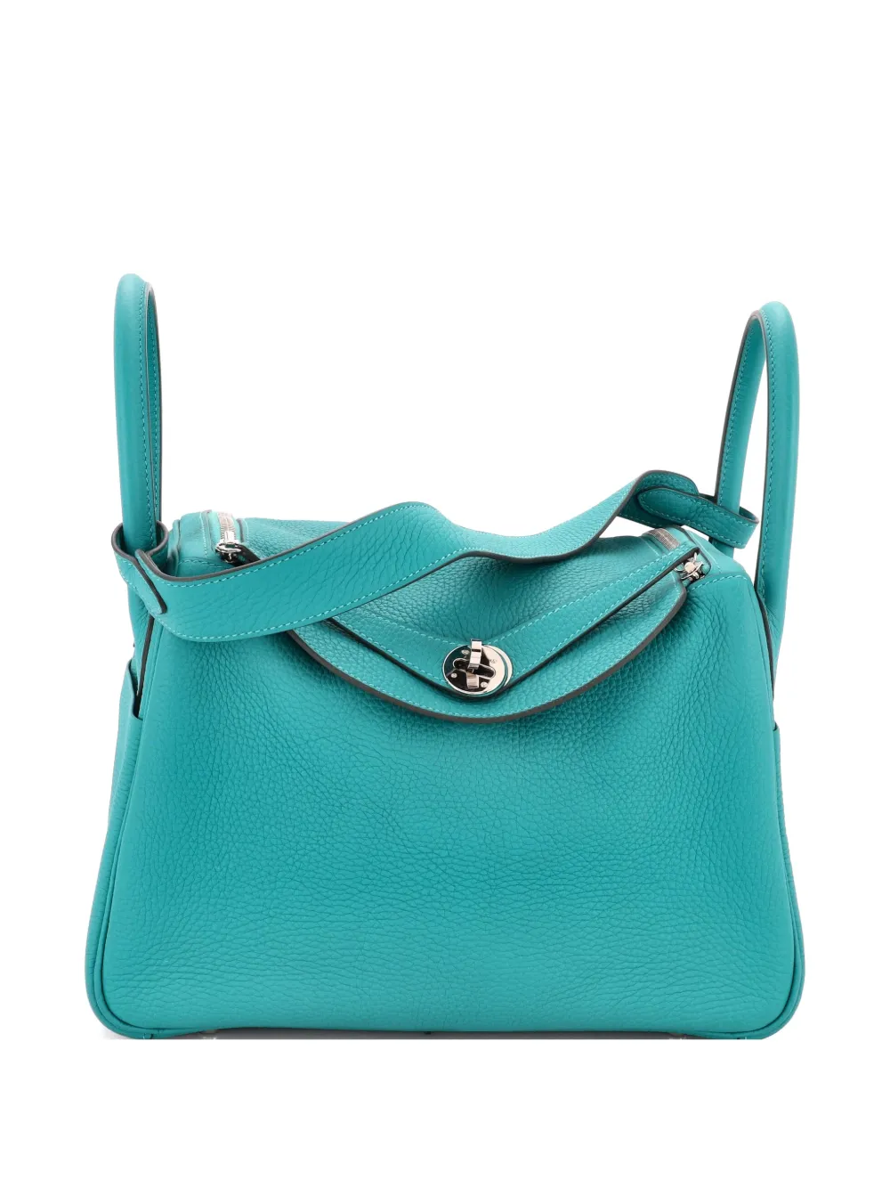 Hermès Pre-Owned Lindy Bag Clemence Schultertasche 30cm - Grün