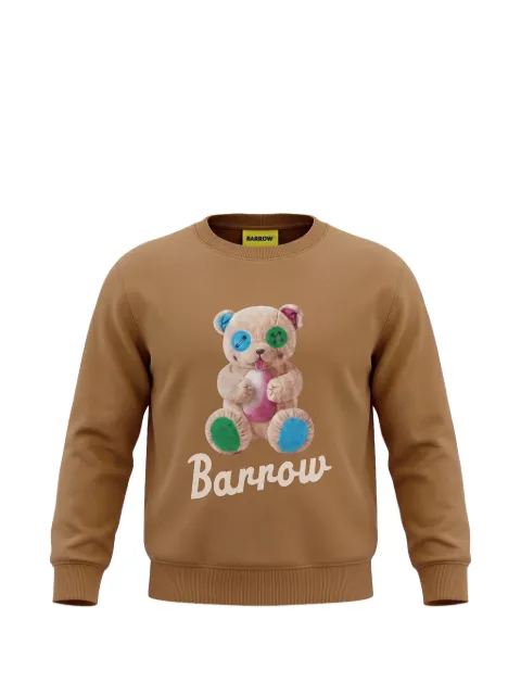 Barrow kids teddy-bear print sweatshirt