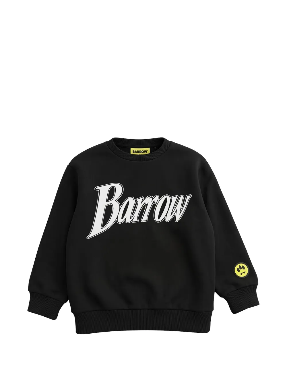 Barrow kids Sweater met logoprint Zwart