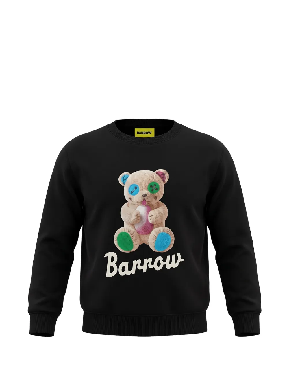 Barrow kids Trui met beer-print Zwart