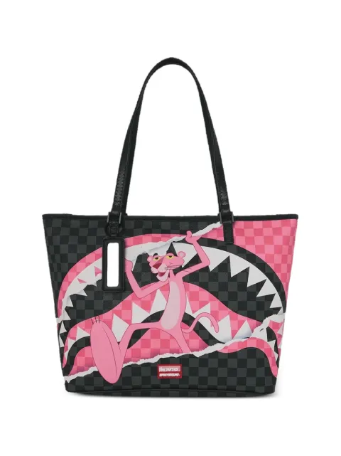 Sprayground Pink Panther On the Run tote bag