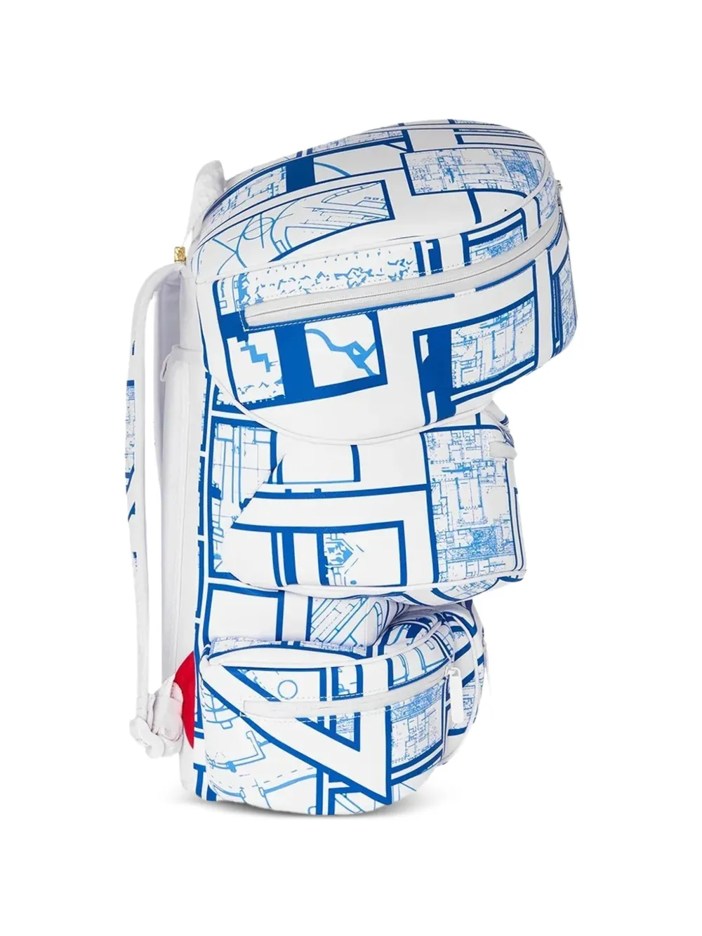 Sprayground x Frank Lloyd Wright-2 rugzak Wit