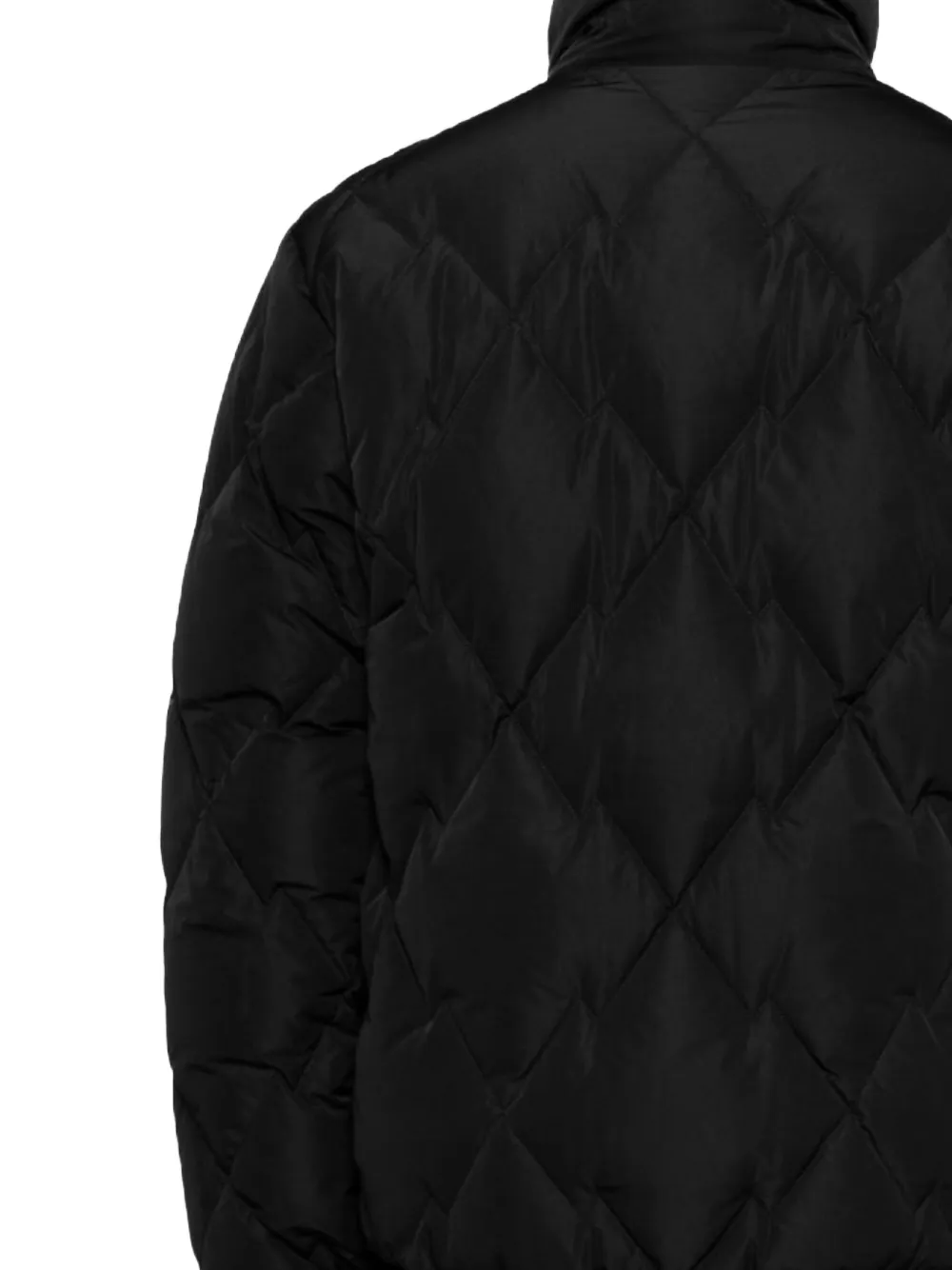 Moncler Grenoble Bramans gewatteerd donsjack Zwart