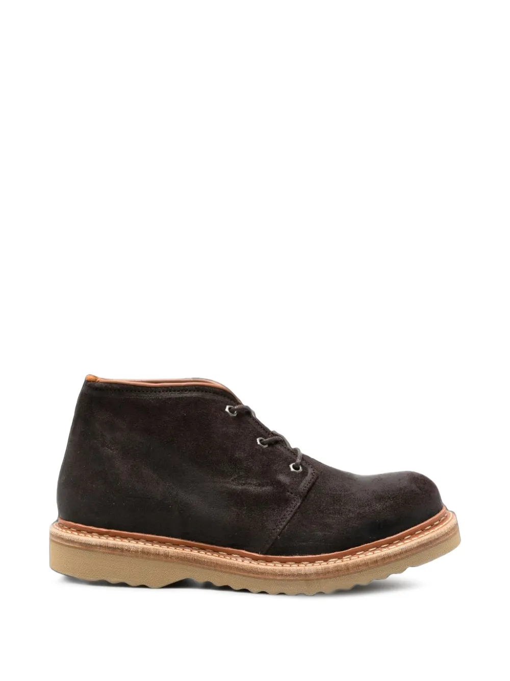OUR LEGACY bottines Chukka en daim - Marron OUR LEGACY bottines Chukka en daim - Marron