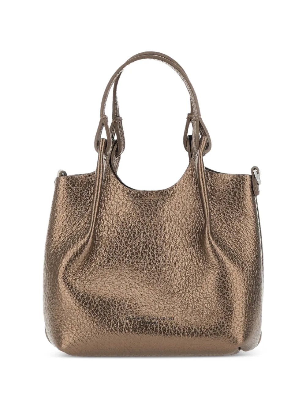 GIANNI CHIARINI Dua metallic leather tote bag