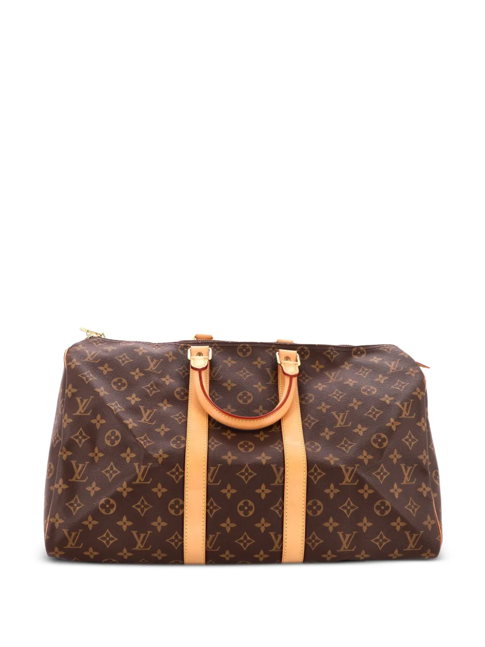 Louis Vuitton Pre-Owned Keepall Bag Monogram Canvas 45 satchel - Brown