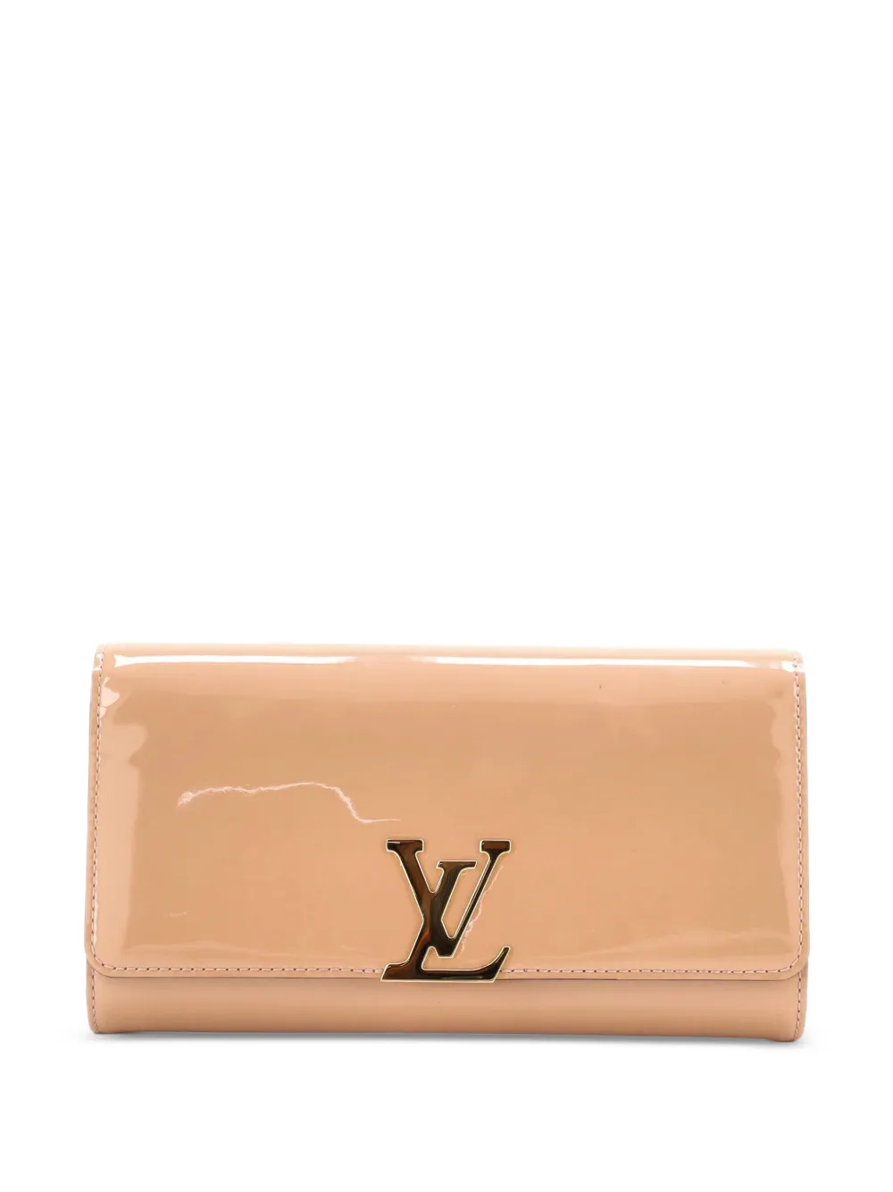 Louis Vuitton Pre-Owned Louise Patent Long clutch bag - Neutrals