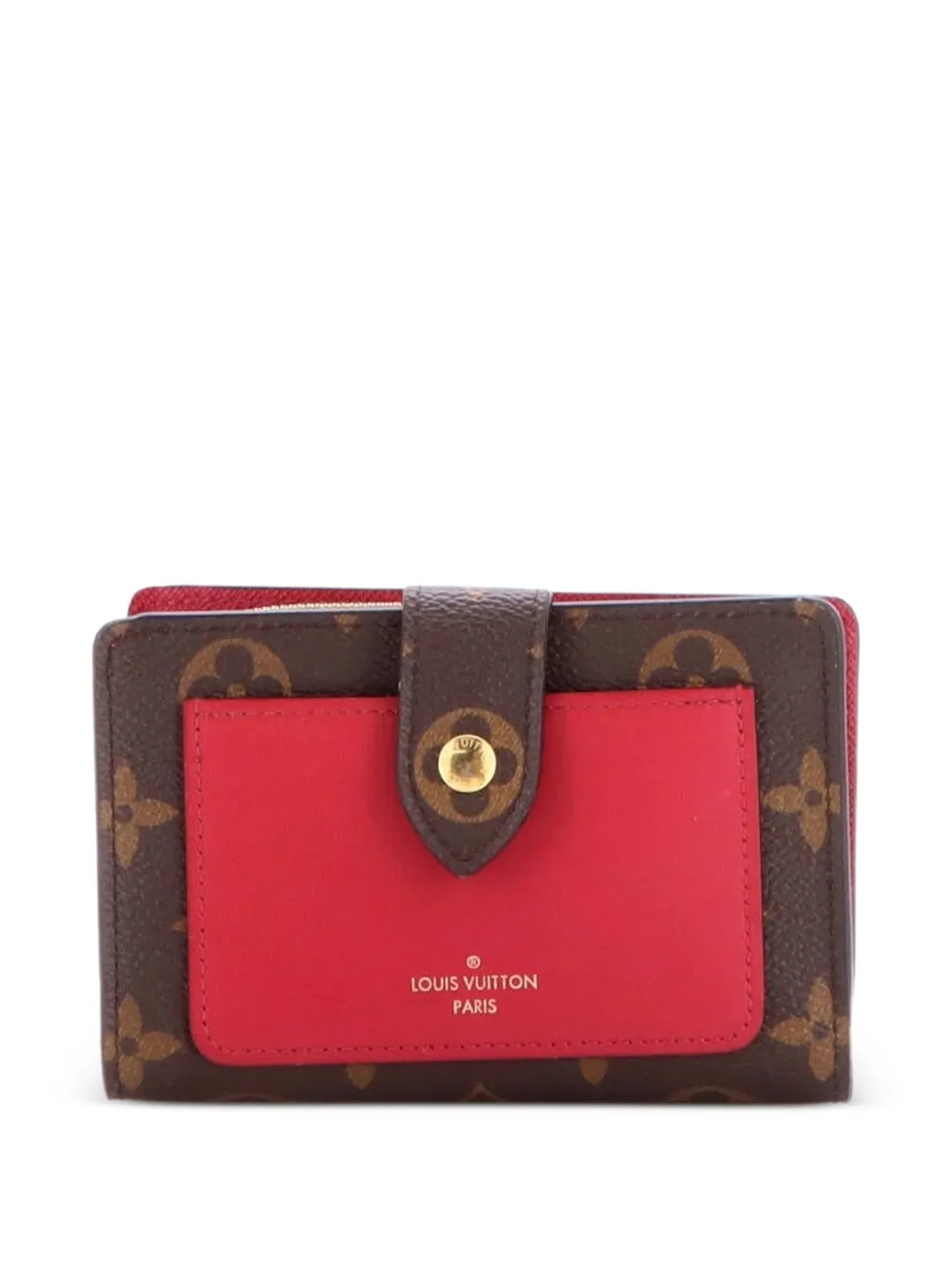 Louis Vuitton Pre-Owned Juliette Wallet Monogram Canvas and Leather small wallets - Marrone