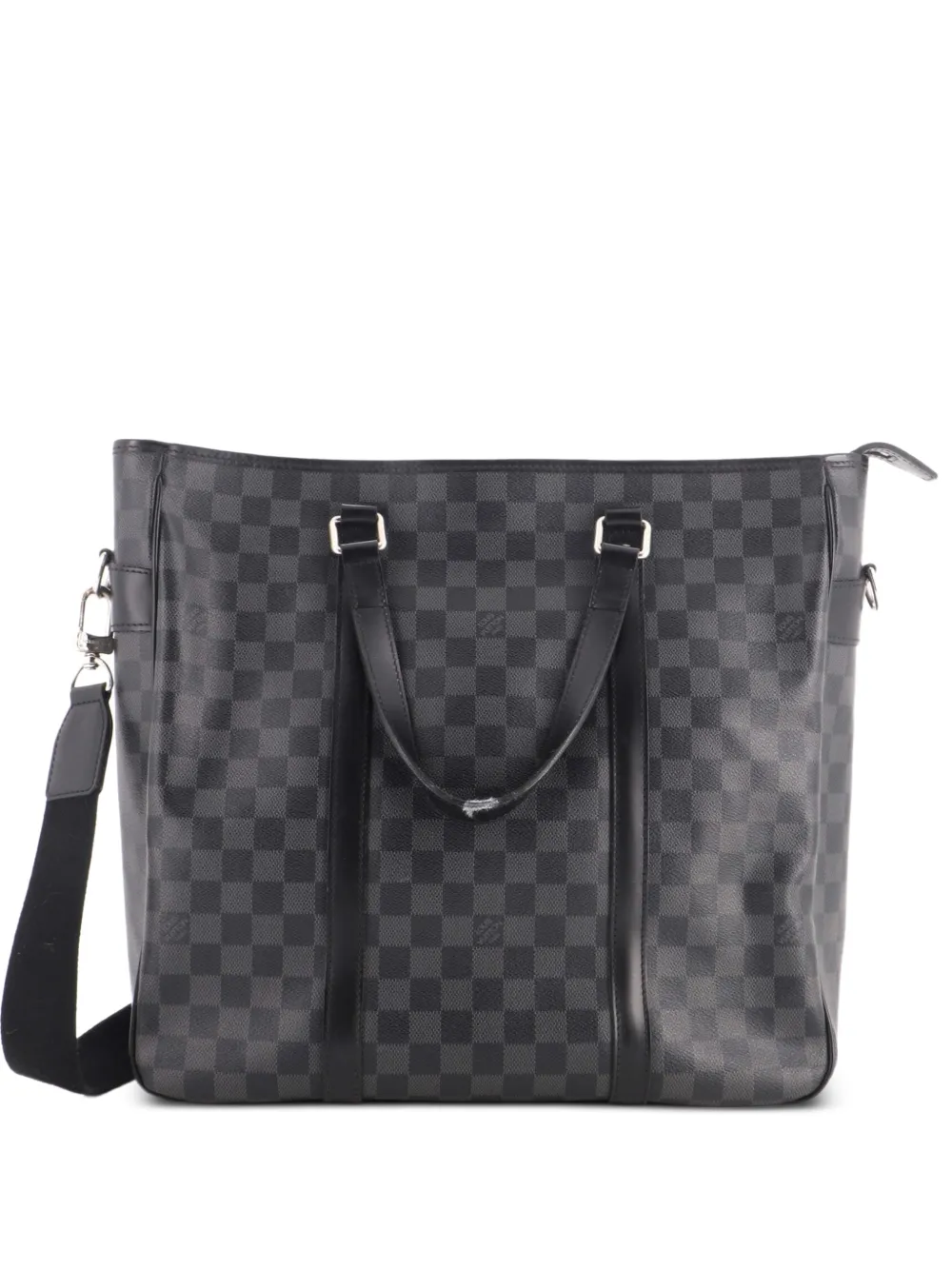 Louis Vuitton Pre-Owned Tadao Handbag Damier Graphite MM tote bag - Nero